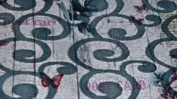 kelebek model çocuk odası perdesi inci Perde/Çerkezköy