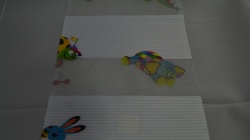 Erkek Çocuk Odası Zebra Perde