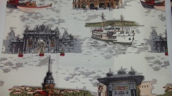 Landscape patterned fabrics